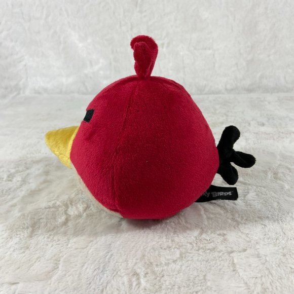 Angry Birds Rovio Red Bird 5” Plush 2010 Sound works - Picture 2 of 3